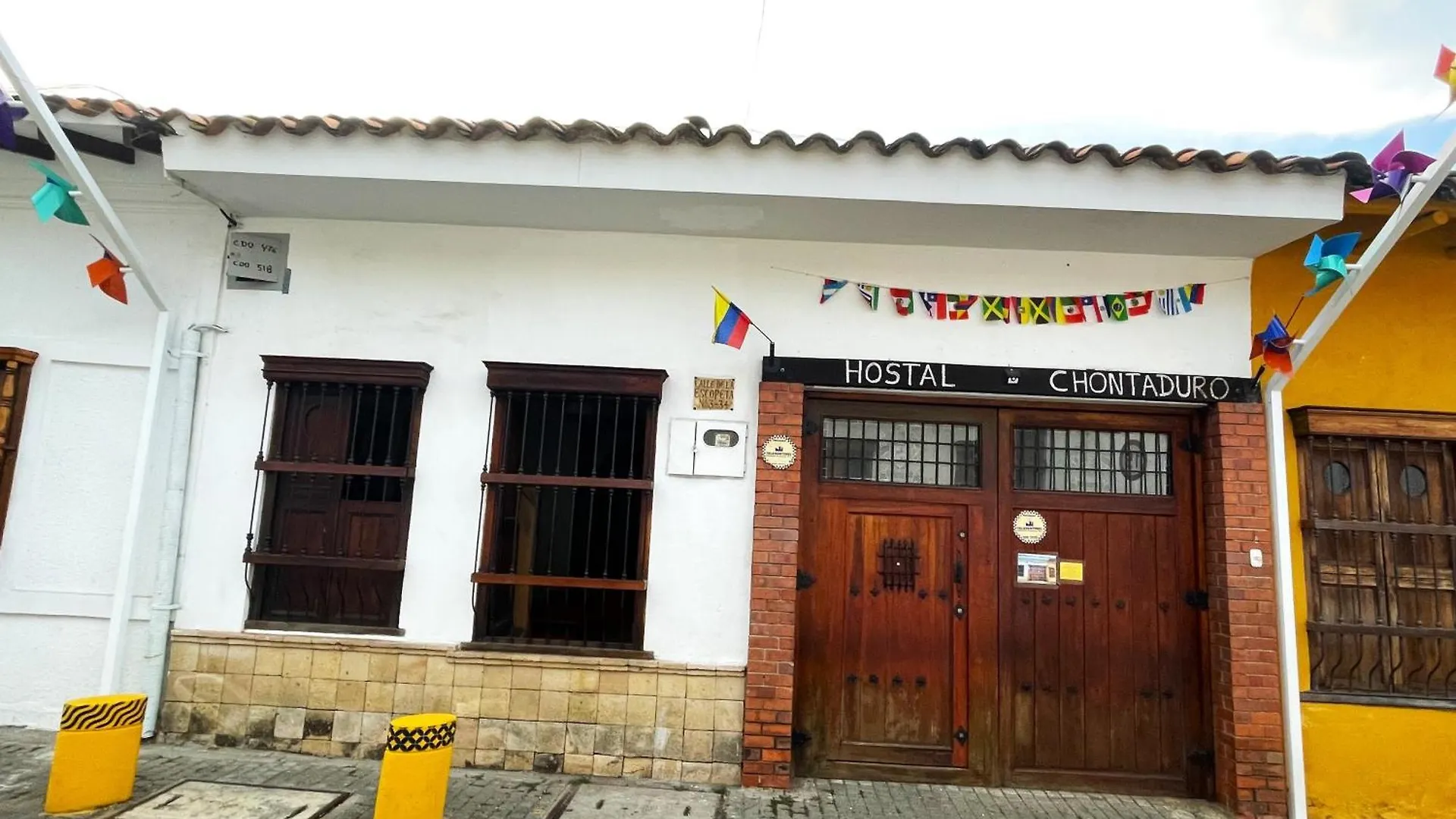 Hostal Chontaduro Casa Colonial En Pleno Centro Historico De Cali- Se Alquila La Casa Entera Para 12 O 13 Personas O Por Habitaciones 民宿 卡利