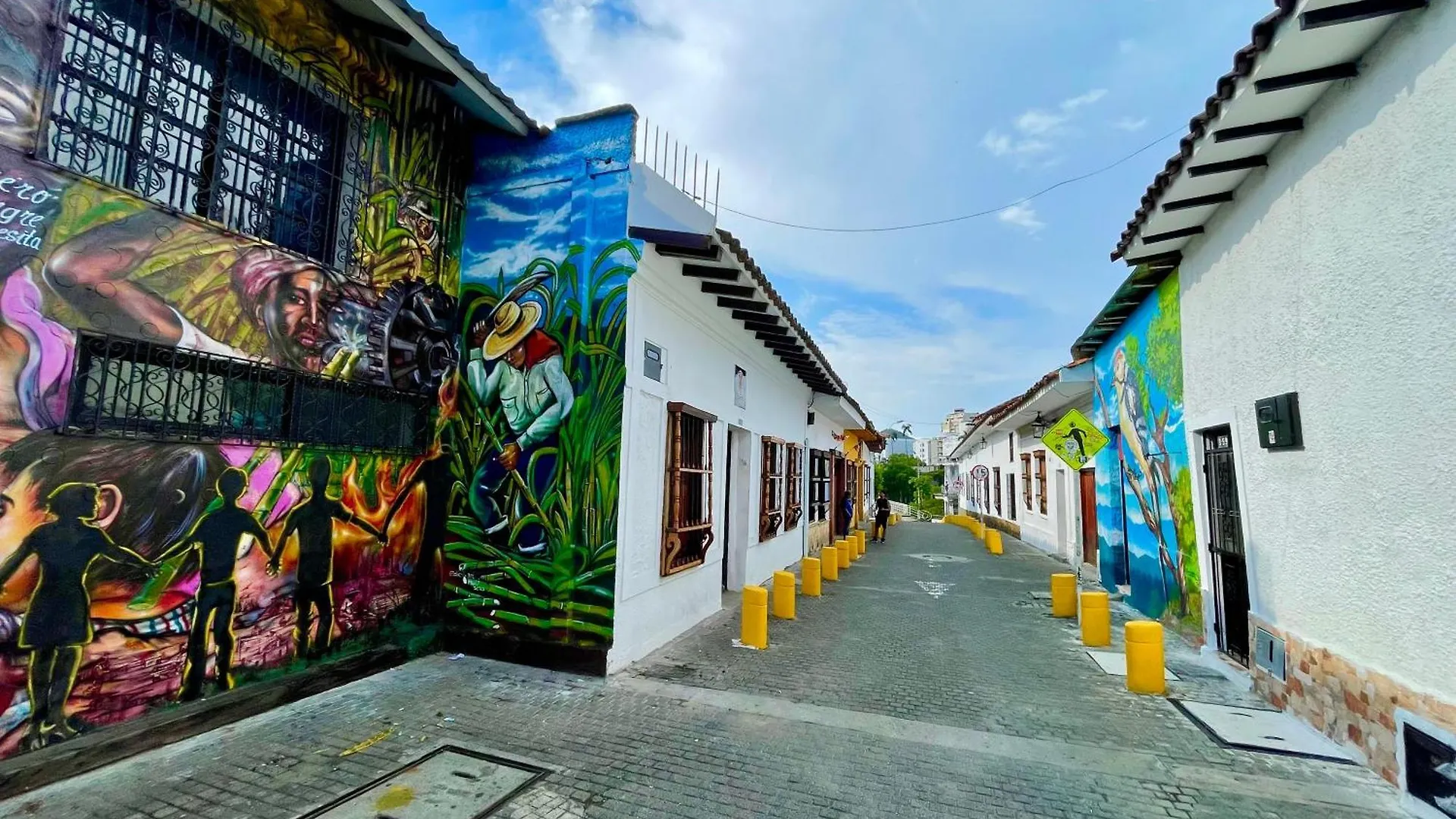 民宿 Hostal Chontaduro Casa Colonial En Pleno Centro Historico De Cali- Se Alquila La Casa Entera Para 12 O 13 Personas O Por Habitaciones